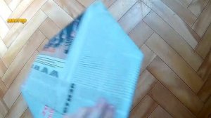 Как сделать шапку из Газеты Своими Руками/ Оригами