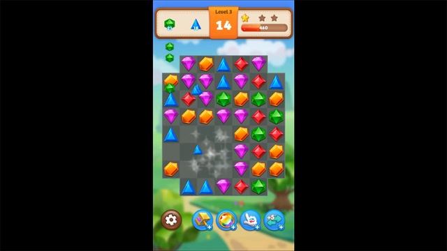 Jewels Legend - Legendary Match 3 (Gameplay Android) смотреть онлайн