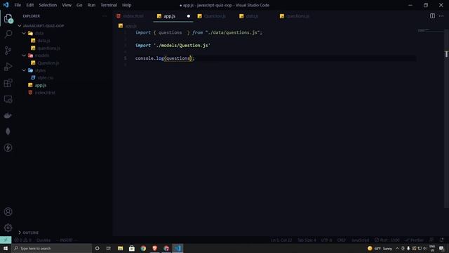 Javascript Quiz con Programacion Orientada a Objetos, Ejemplo Práctico смотреть онлайн