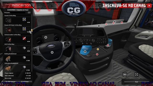DOWNLOAD MOD  FORD F MAX ETS2 1.36 #3K INSCREVA - SE NO CANAL TMJ