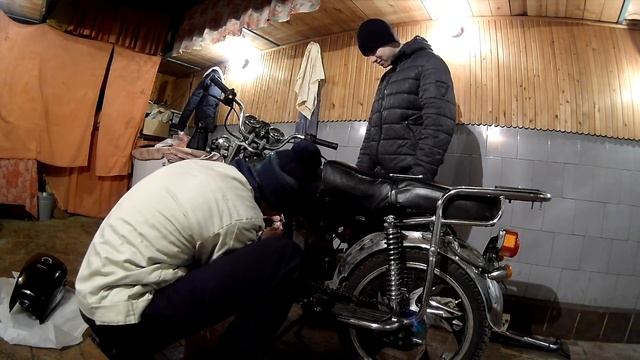 Установка нового бака на Мопед Альфа Новый вид мопеда!