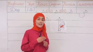 Буква Дад в Арабском алфавите. Правильное написание и произношение