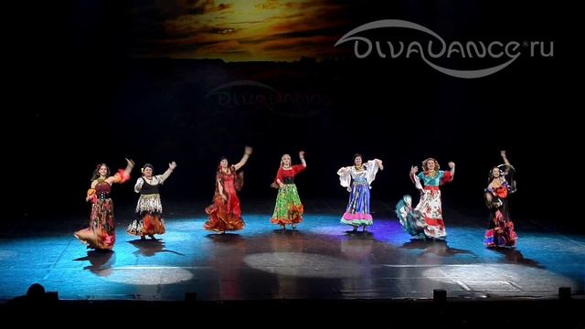 Цыганская песня цыганские танцы Хореограф Андреева Анжелика студия Divadance смотреть онлайн