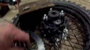 Мотоцикл Эндуро Progasi palma 300 убираем люфт ведомой звезды