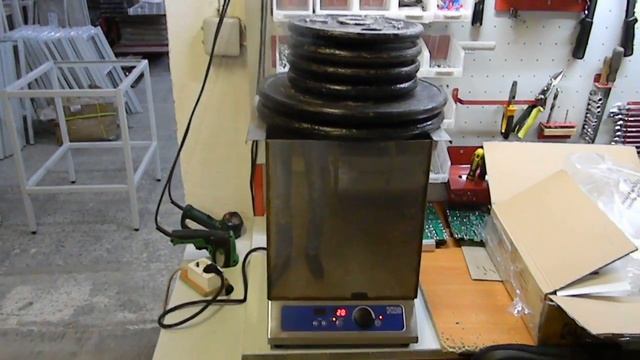 Настольная индукционная плита ЦМИ ПИ-1Н под нагрузкой 80 кг смотреть онлайн