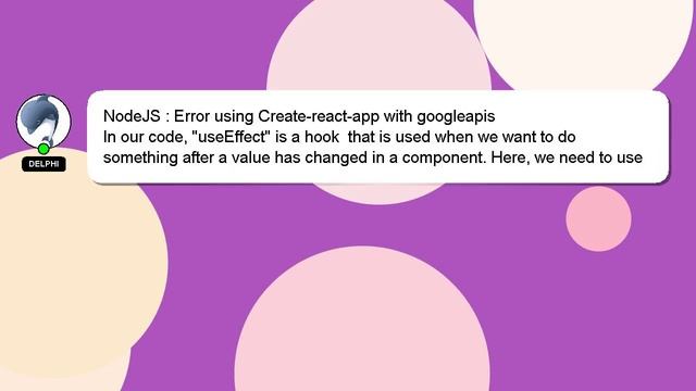 NodeJS : Error using Create-react-app with googleapis смотреть онлайн