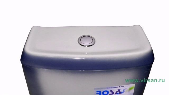Унитаз-компакт ROSA "РЕССА" цвет синий декор смотреть онлайн