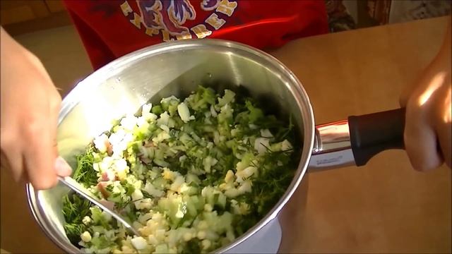 Окрошка на сыворотке смотреть онлайн