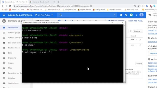 Setup SSH connection to GCP VM смотреть онлайн