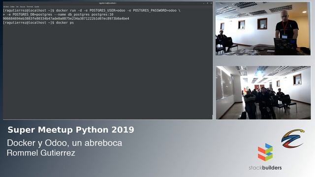 Super Meetup Python - Docker y Odoo, un abreboca - Rommel Gutierrez смотреть онлайн