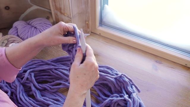 Как вязать УЗОР СОТЫ. Вяжем узор соты из пряжи вай фай. Домпряжи.рф смотреть онлайн