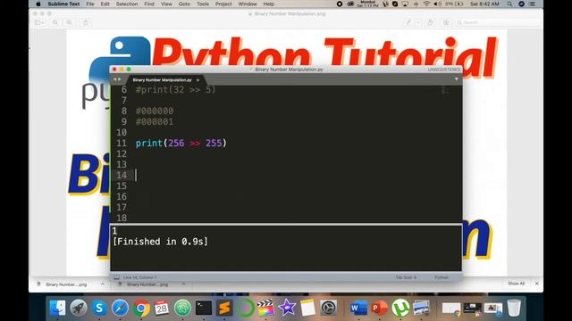 How to use Binary Number Manipulation in Python смотреть онлайн