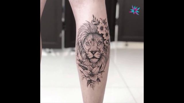 Beautiful Lion Tattoo That Will Make You Roar | Feminine Tattoos | Animal Tattoo | Tattoos For Wome смотреть онлайн