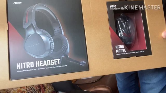 Unboxing ACER NITRO + Mouse + Audífonos
