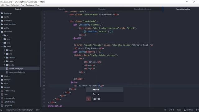 PHP Laravel Tutorial for Beginners - Model Relationships смотреть онлайн