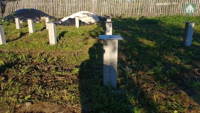 Каркасный дом в городе Рязань на железобетонных сваях, плюсы фундамента. Компания Строй Профи. смотреть онлайн