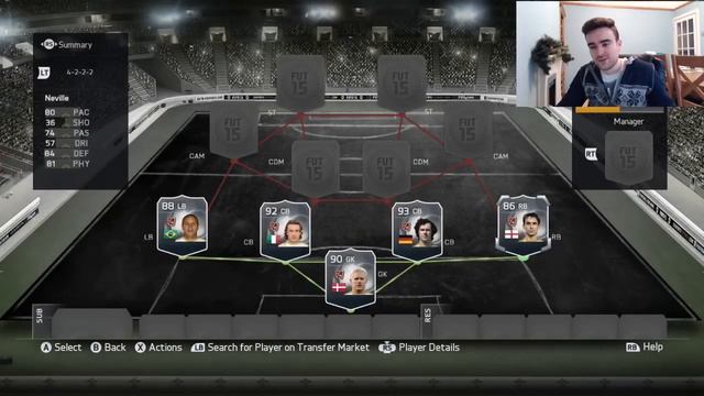 FIFA 15 - THE ULTIMATE LEGENDS TEAM!!! - Fifa 15 Dream Legend Squad Builder смотреть онлайн
