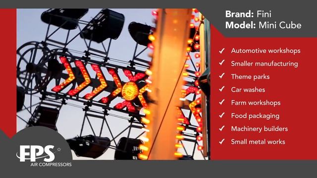The Fini Mini CUBE Screw Compressor, Small in Size, Big in Benefits смотреть онлайн