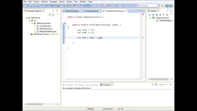 Java Tutorial EP3 - Triangular Area Calculator! смотреть онлайн