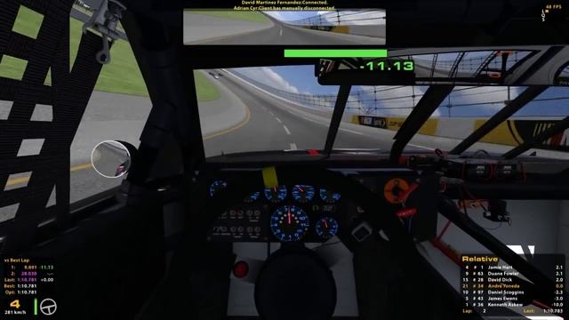 iRacing @ Talladega Speedway - Chevrolet Impala SS B and New Tire Model смотреть онлайн