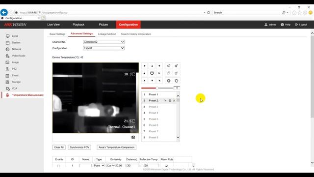 How to Configure Temperature Measurement of Thermal Camera смотреть онлайн