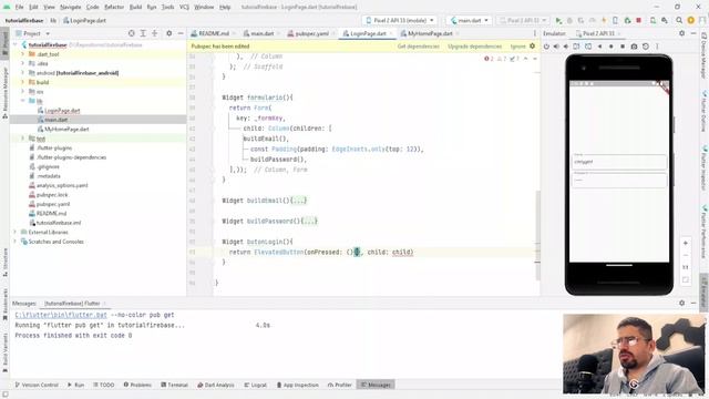 Cómo Implementar Inicio de sesión con Firebase en Flutter (Parte 1) смотреть онлайн
