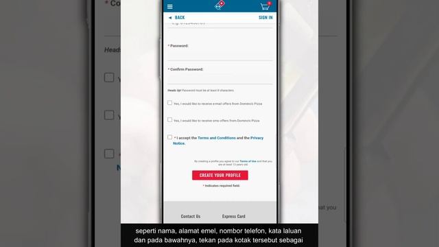 Cara Daftar App Domino’s Pizza Dan Pesan Dominos Secara Online Untuk Penghantaran Dan Pick Up смотреть онлайн