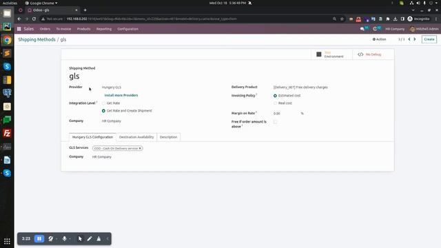 Odoo GLS Hungary Shipping Integration(hungary_gls_shipping_integration) смотреть онлайн