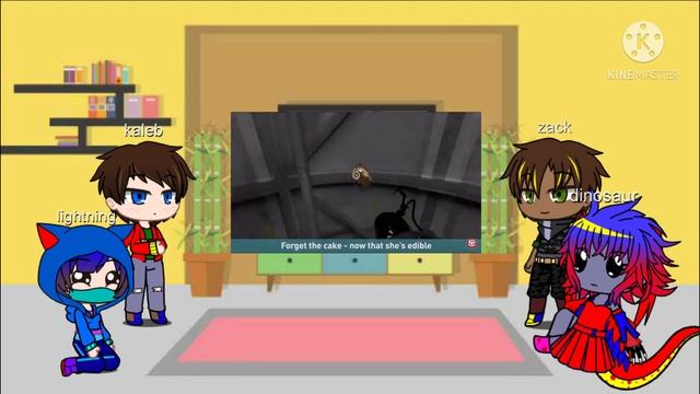 My ocs react to portal rap by JT music смотреть онлайн
