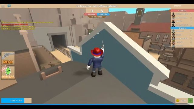 Дикий Запад в ROBLOX смотреть онлайн