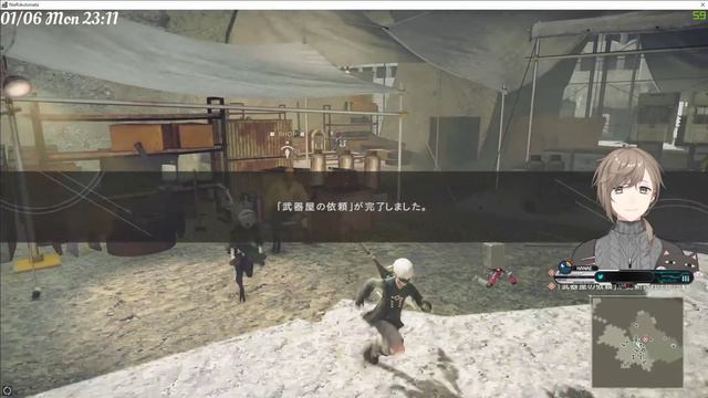 NieR:Automata #4 | 2週目の世界。目が覚めると体がロボットに・・？【にじさんじ/叶】 смотреть онлайн