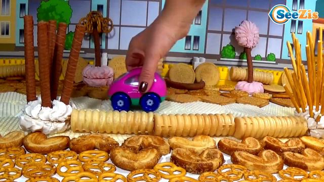 Полицейская машина и Пожарная машина Истории Машинок в Городе - Развивающие видео для детей смотреть онлайн