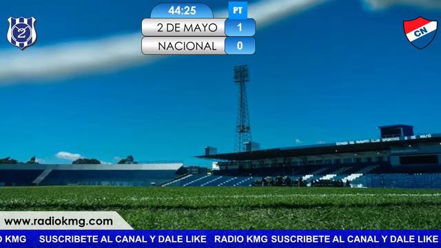 2 DE MAYO VS NACIONAL// TORNEO APERTURA PY. 2024// FECHA 7 смотреть онлайн