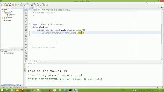 5 Getting input from user in java смотреть онлайн