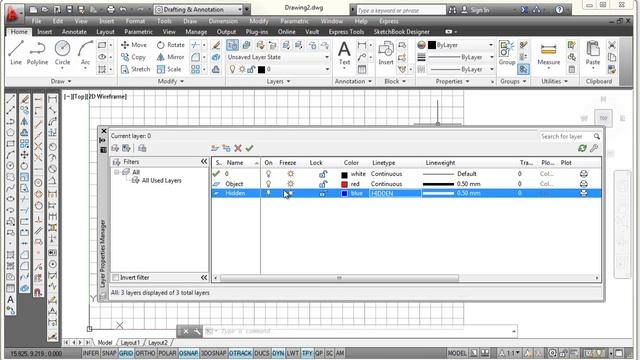 D. Layer Creation in AutoCAD смотреть онлайн