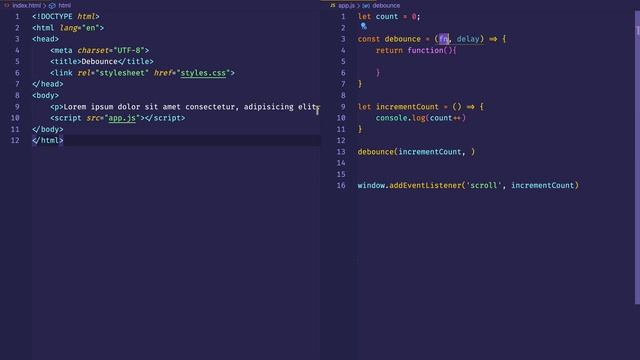 Debouncing Explained | JavaScript смотреть онлайн