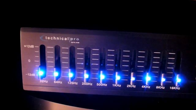 Technical Pro EQ5101 Professional Dual 10 Band Equalizer смотреть онлайн