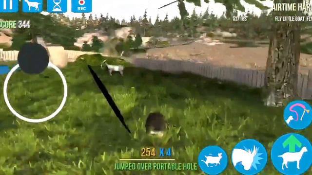 How to Complete "Airtime Hard" | Goat Simulator iOS & Android смотреть онлайн