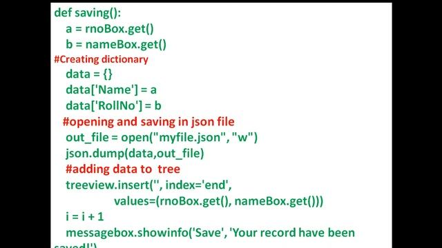Python Tutorial for beginners: how to enter and save data into a json file using Tkinter смотреть онлайн