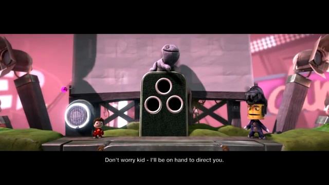 LittleBigPlanet 3 Walkthrough Part 6 - Manglewood Swamp Hub World (PS4 LBP3)