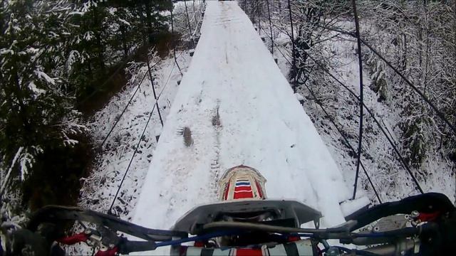 Прогулка до соседнего села, посмотреть на мотокроссменов. смотреть онлайн