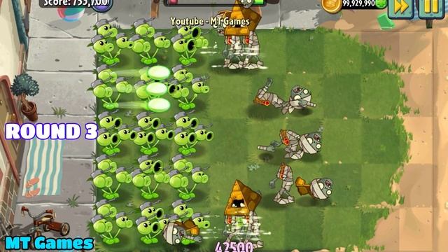 PvZ 2 Battlez - 6 PEASHOOTER Plants Vs Team Zombie NOOB x PRO x HACKER X GOD - Who will win? смотреть онлайн
