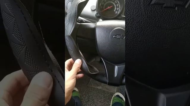 оплетка на руль как шить на спарк- Спарк автомашинасининг рулиги чехол ўрнатиш тўқиш смотреть онлайн