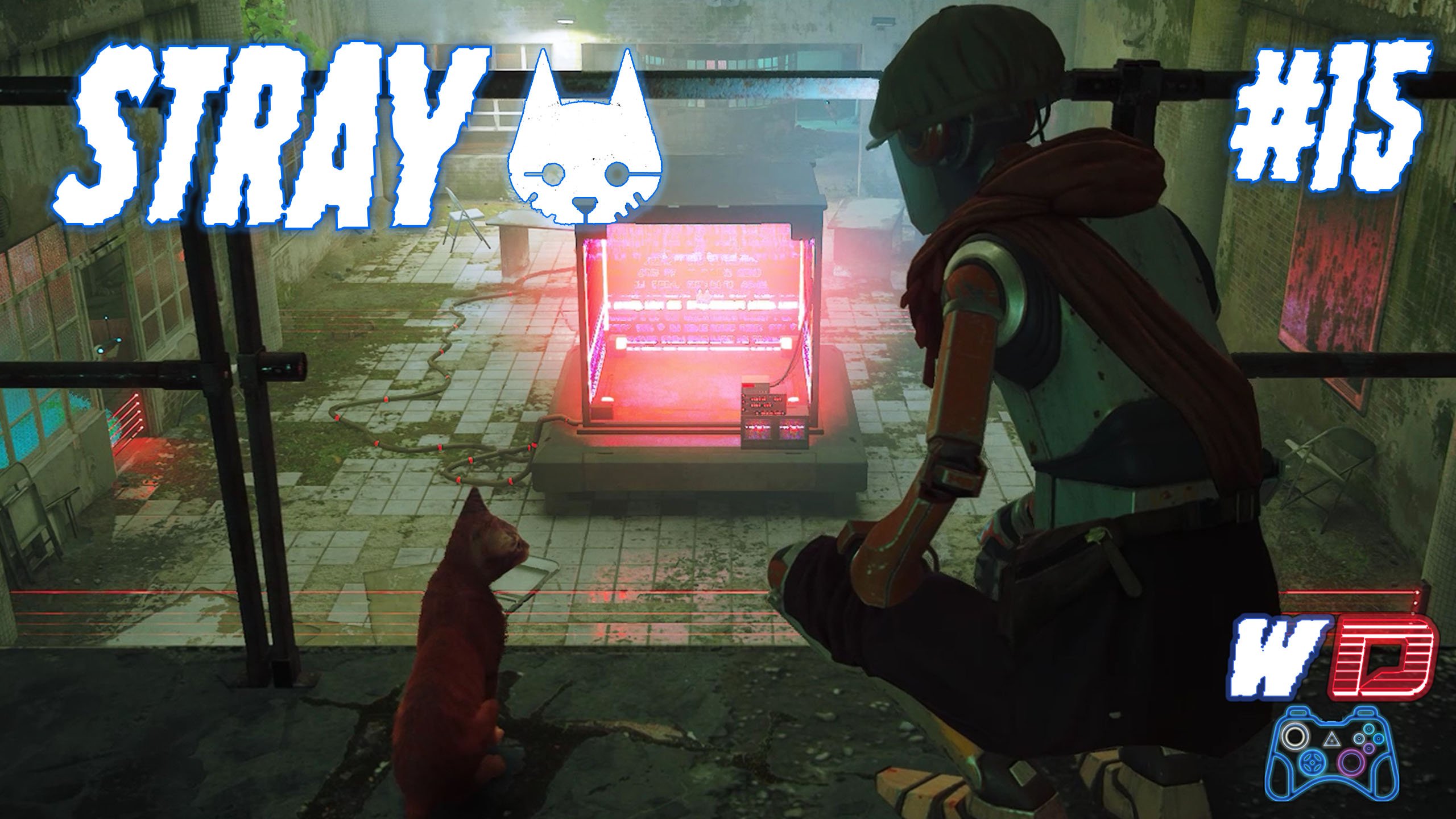 Stray. Прохождение #15. Побег из тюрьмы