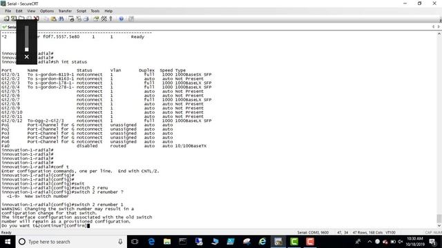 Cisco stack configuration - how to remove a switch from the stack смотреть онлайн