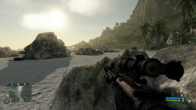 Crysis 1 мод Modern Firearms тест. Уровень 1 смотреть онлайн