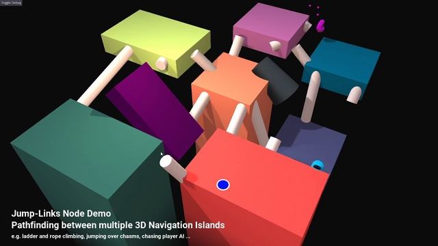 3D Navigation Jump-Links Demo v1.2 - Godot Engine смотреть онлайн