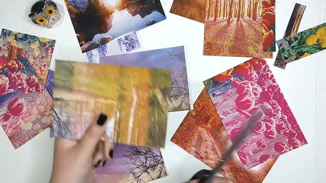 Что можно сделать с ненужными фотографиями? Красивые и уникальные книжные закладки! смотреть онлайн
