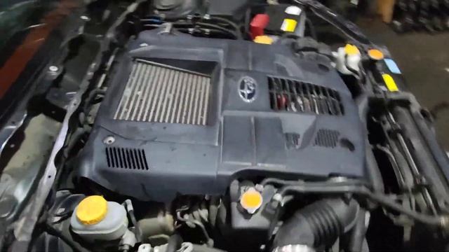 тест запуска двигателя Ej255