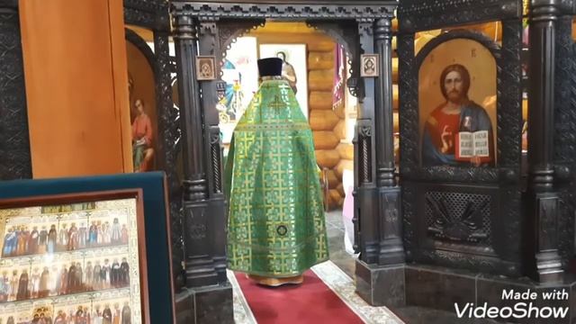 ЛИТУРГИЯ СВЯТОЙ ТРОИЦЕ. Храм св.князя АЛЕКСАНДРА НЕВСКОГО.Г.Уссурийск.20июня 2021г.